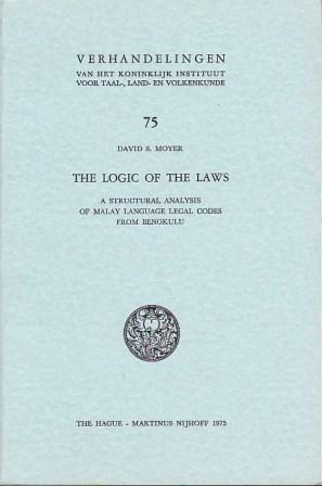 The Logic of the Laws: A Structural Analysis of Malay Language Legal Codes from Bengkulu