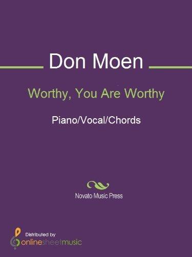 Worthy, You Are Worthy Sheet Music