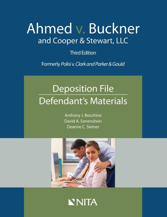 Ahmed v. Buckner and Cooper & Stewart, LLC: Deposition File, Defendant's Materials
