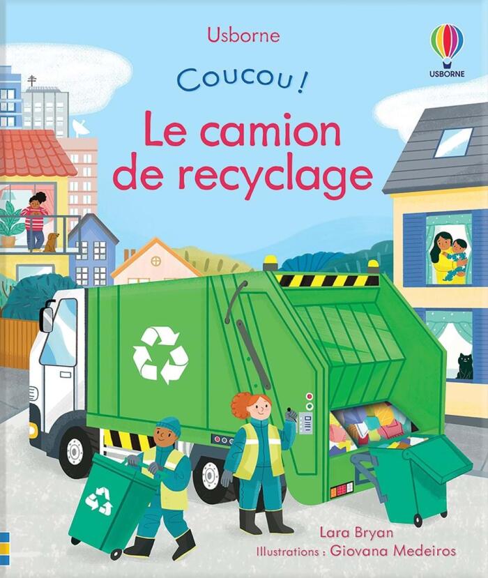 Coucou ! Le camion de recyclage