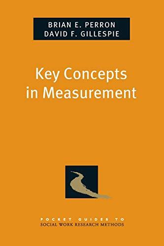 Key Concepts in Measurement