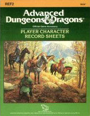 Player Character Record Sheets (REF 2)