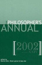 The Philosopher's Annual, Volume 24