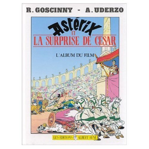 Asterix et la Surpise de Cesar / Book and DVD Package