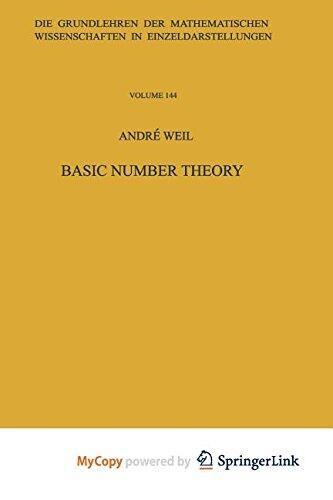 Basic Number Theory.
