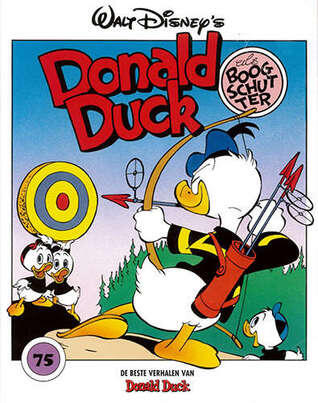 Donald Duck als boogschutter