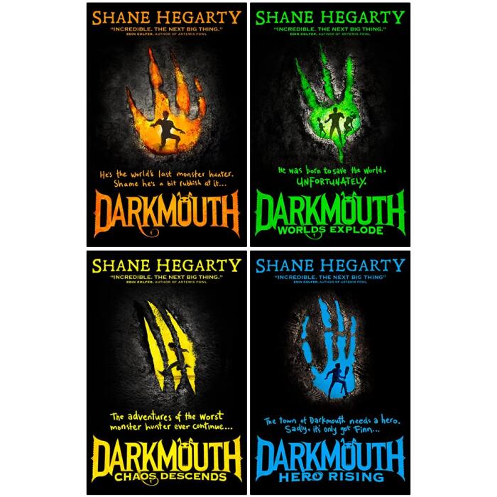 Darkmouth Series 4 Books Collection Set By Shane Hegarty