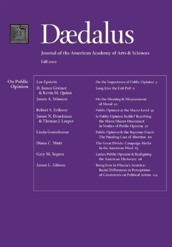 Daedalus 141:4 (Fall 2012: On Public Opinion)
