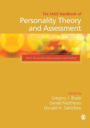 The SAGE Handbook of Personality Theory and Assessment: Personality Measurement and Testing