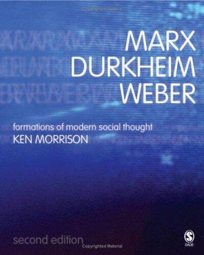 Marx, Durkheim, Weber: Formations of Modern Social Thought