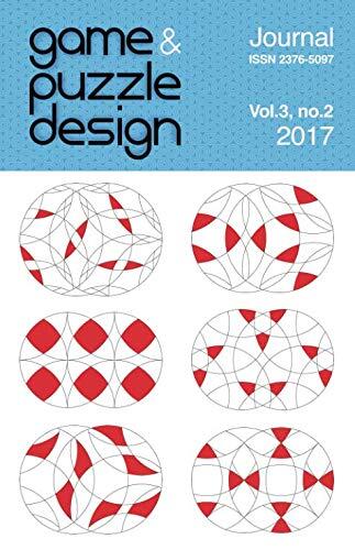 Game & Puzzle Design, vol. 3, no. 2, 2017