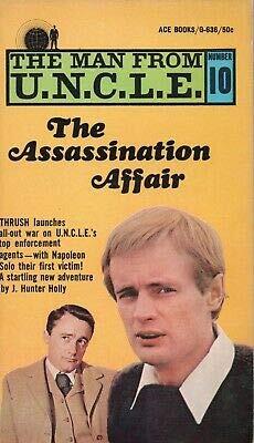 MAN FROM UNCLE #10 ASSASSINATION AFFAIR BY J HUNTER HOLLY Ace PB 1967 [Hardcover] J.Hunter Holly