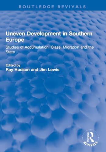 Uneven Development in Southern Europe