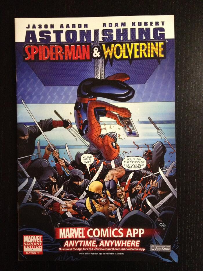Astonishing Spider-Man & Wolverine #1 Another Fine Mess Part 1 - SDCC Exclusive App Promo comic