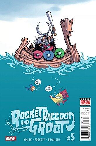 Rocket Raccoon and Groot