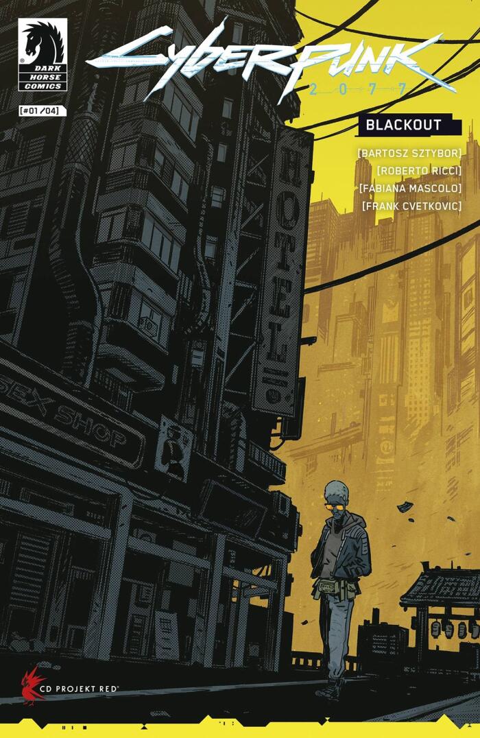 Cyberpunk 2077 Blackout #1 CVR A Ricci