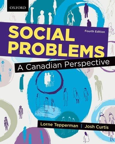 SOCIAL PROBLEMS:CANADIAN PERSPECTIVE