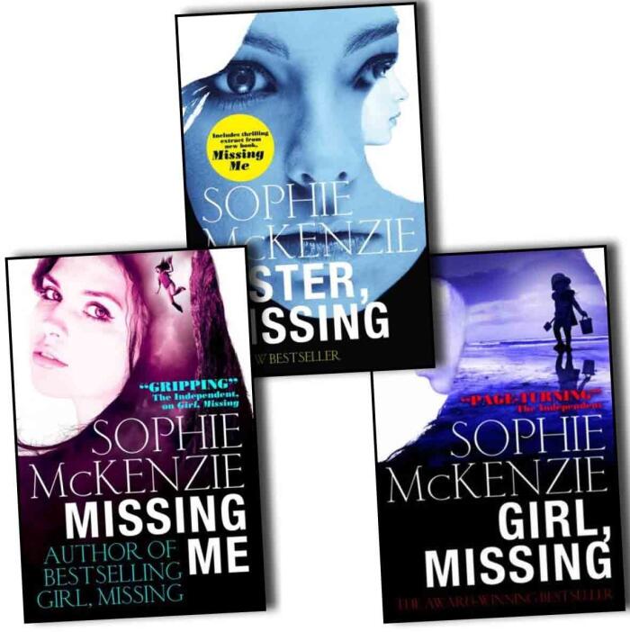 Sophie McKenzie Girl Missing Collection 3 Books Pack Set RRP: Ã‚£20.97