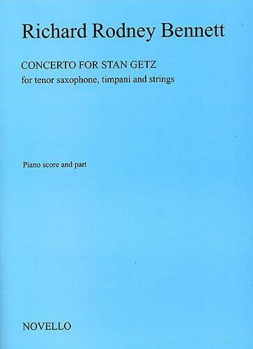 Concerto for Stan Getz: Tenor Sax & Piano Accompaniment