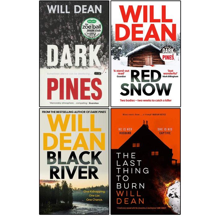 Will Dean 4 Books Collection Set