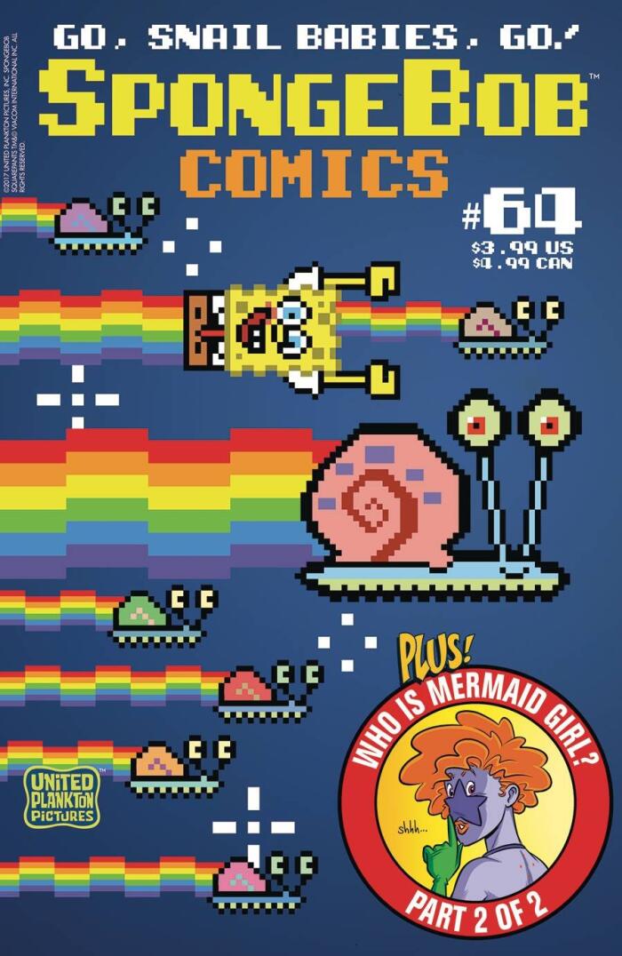 Spongebob Comics #64 Go, Snail Babies, Go!