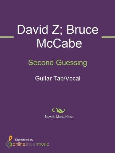 Second Guessing Sheet Music