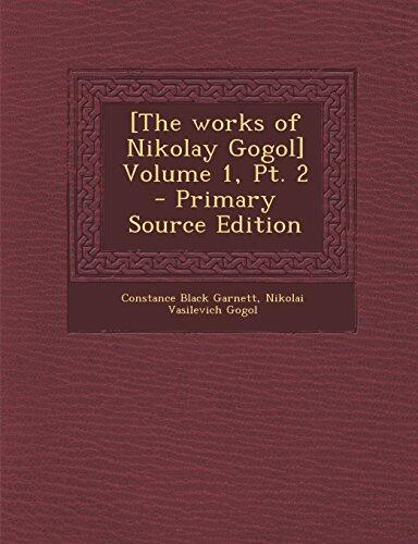 The Works of Nikolay Gogol (Volume 1, Part 2)