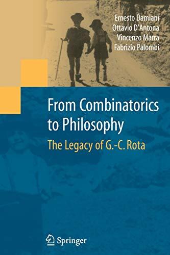 From Combinatorics to Philosophy: The Legacy of G.-C. Rota