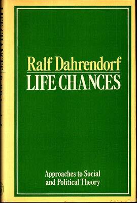 Joseph Gabel 1st edit/1 print Life Chances Approaches to Social and Political Theory 1979 [Hardcover] Gabel, Joseph [Hardcover] Gabel, Joseph