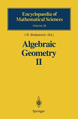 Algebraic Geometry II: Cohomology of Algebraic Varieties (Algebraic Surfaces)