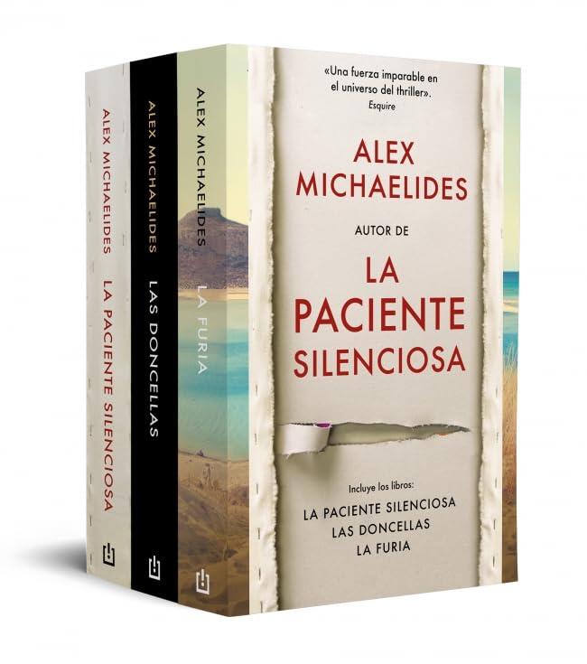 Pack Alex Michaelides (contiene: La paciente silenciosa; Las doncellas; La furia) / Pack Alex Michaelides (contains: The Silent Patient, The Maidens, The Fury)