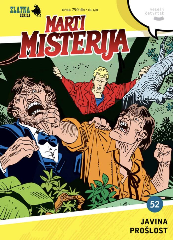 Zlatna Serija #52 Marti Misterija: Javina prošlost