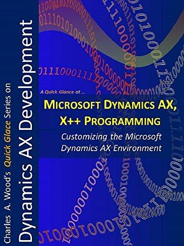Microsoft Dynamics AX and X++ Programming: Two 1-Hour Crash Courses