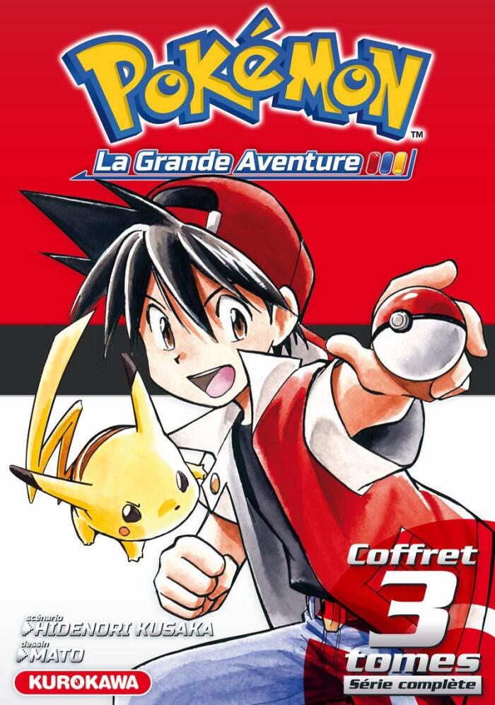 Pokémon La Grande Aventure - Coffret, Vol.1+2+3