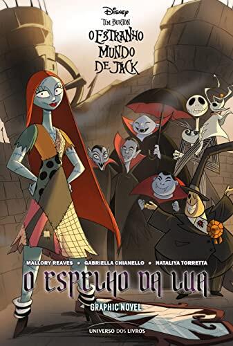 O estranho mundo de Jack: o espelho da lua - graphic novel
