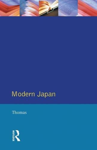 Modern Japan: A Social History Since 1868