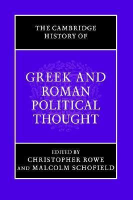 The Cambridge History of Greek and Roman Political Thought