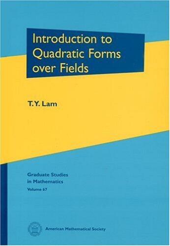 Introduction to Quadratic Forms Over Fields