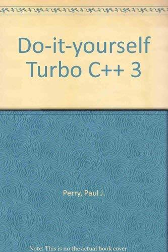 Do-It-Yourself Turbo C++