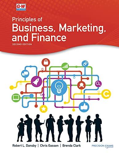 Principles of Business, Marketing, and Finance