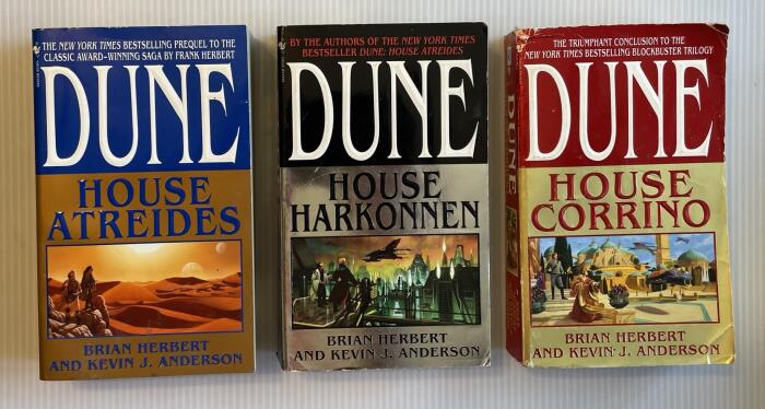 Complete Prelude to Dune 1-3 - House Atreides, House Harkonnen, and House Corrino