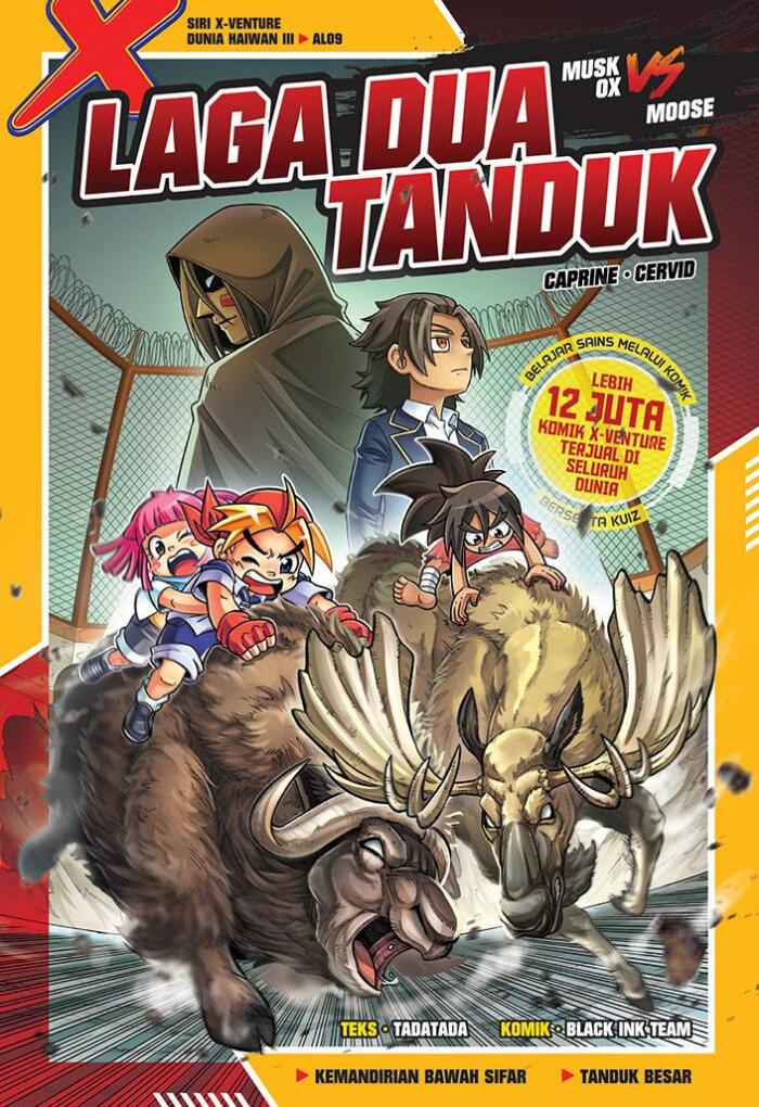 Siri X-VENTURE Dunia Haiwan III 09: Laga Dua Tanduk [Musk Ox vs Moose]