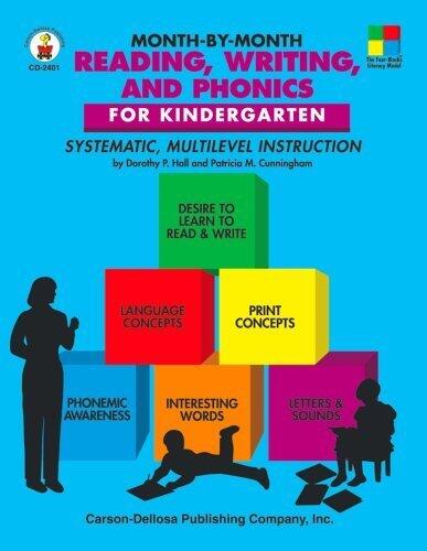 Month-By-Month Reading, Writing, and (Professional Resources Series)