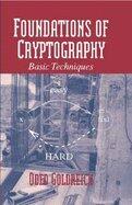 Foundations of Cryptography - Basic Tools (01) by Goldreich, Oded [Hardcover (2001)]