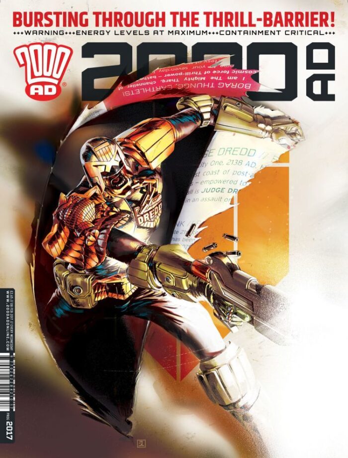 2000 AD Prog 2017 - Bursting through the Thrill-Barrier!