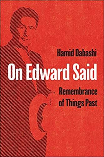 On Edward Said: Remembrance of Things Past
