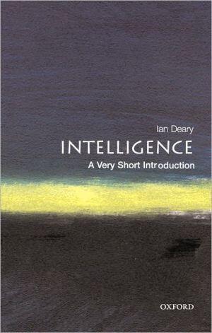 Intelligence: A Very Short Introduction