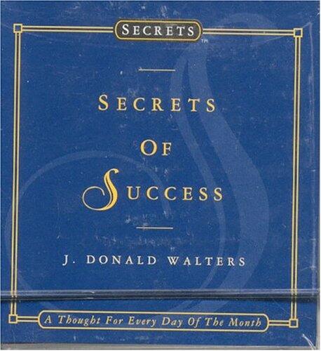 Daycards: Secrets of Success: A Thought for Every Day of the Month