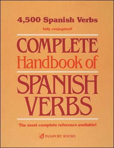 Complete Handbook of Spanish Verbs