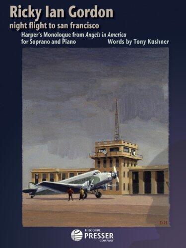 Night Flight To San Francisco (Harper's Monologue from 'Angels in America; for Soprano voice and Piano) - Sheet Music